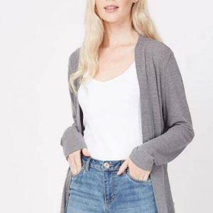 light weight Open Front Relaxed Fit Cardigan