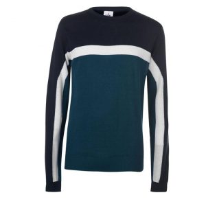Soviet Chest Panel Striped Jumper