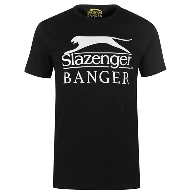 slazenger banger logo tshirt | Riffeens
