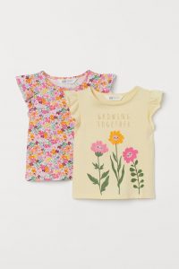 floral 2 pack tops