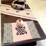 Abstract Design 2 Screen Printed Mat