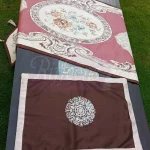 Copper Maroon Screen Printed Mat
