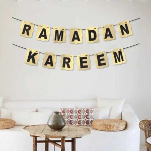 Ramadan Kareem Festive Card Banner