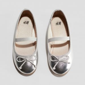 Ballet Pumps - Silver