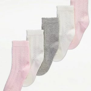 Pelerine Cotton Rich Ankle Socks 5 Pack