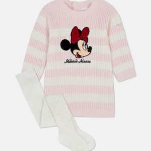 Disney’s Minnie Mouse Woolen Dress and Leggings Set
