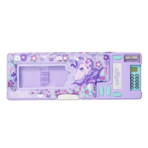 Hi There Pop Out Pencil Case - Lilac