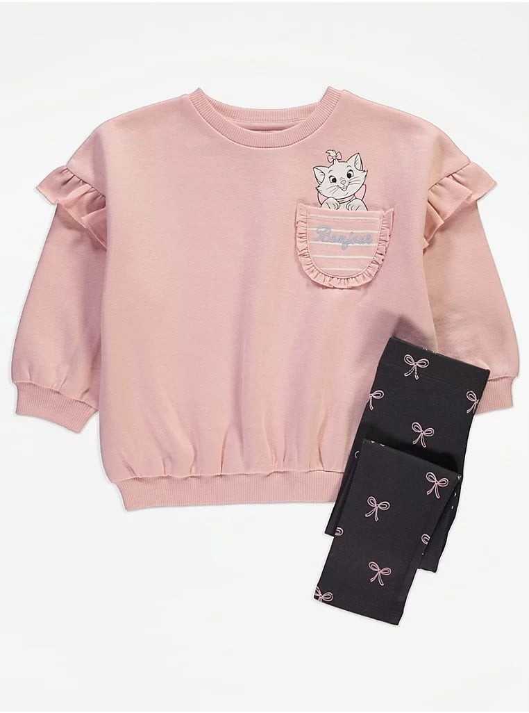 Disney Marie Bonjour Sweatshirt and Bow Tights Outfit
