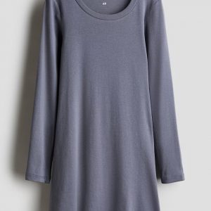 Long-Sleeved Jersey Dress