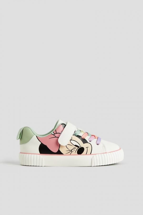 Minnie Mouse Printed Trainers