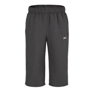 Slazenger Men's three quarter Length Tracksuit Bottoms - Charcoal