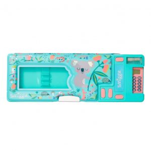 Hi There Pop Out Pencil Case - Aqua