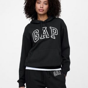 Gap Logo Hoodie - Black