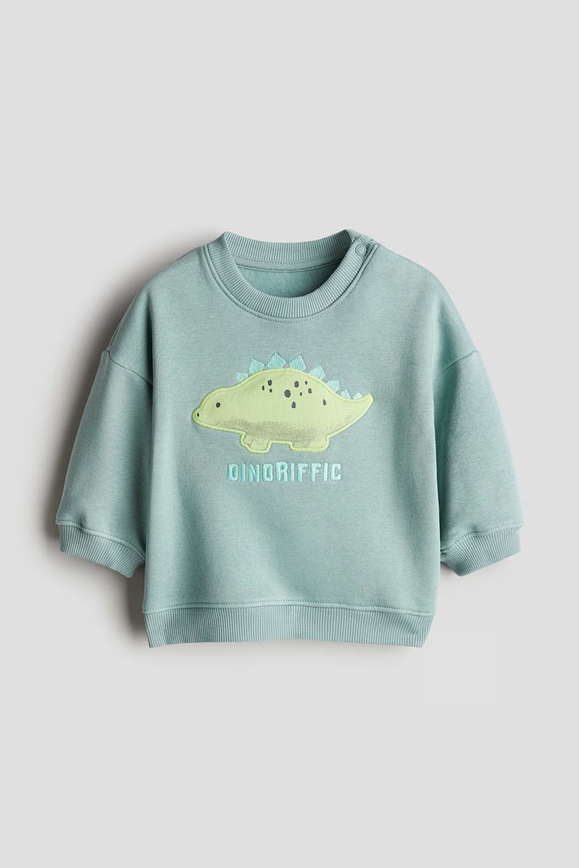 Motif-detail Sweatshirt