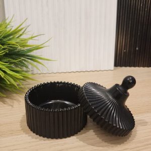 Resin Trinket Box- Black