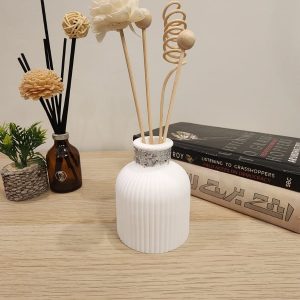 Ribbed Vase