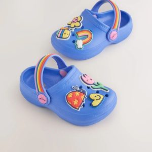 Blue Character Clogs
