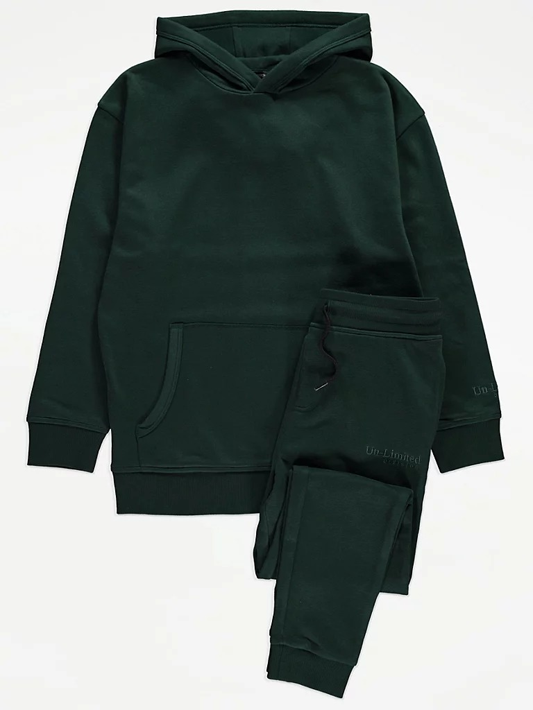 Green UnLimited Division Hoodie & Joggers Set