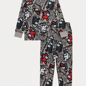 Among Us Neutral Long Sleeve Pyjamas
