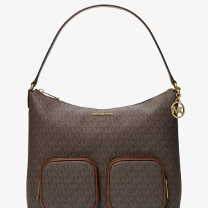 Merrit Large Signature Logo Shoulder Bag